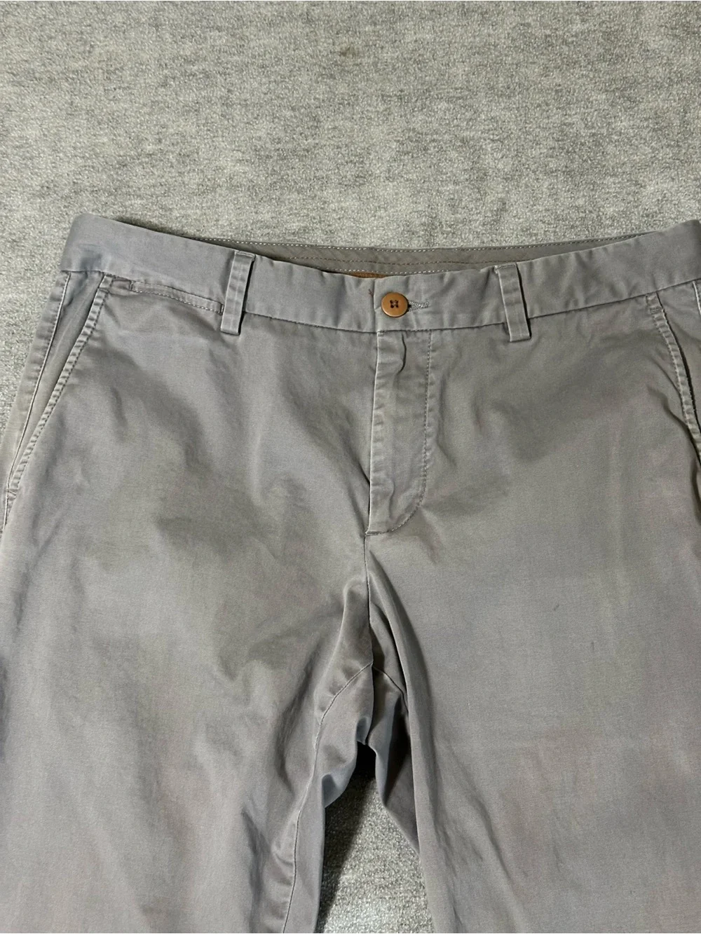Tommy Bahama Men's Charcoal Gray Chinos